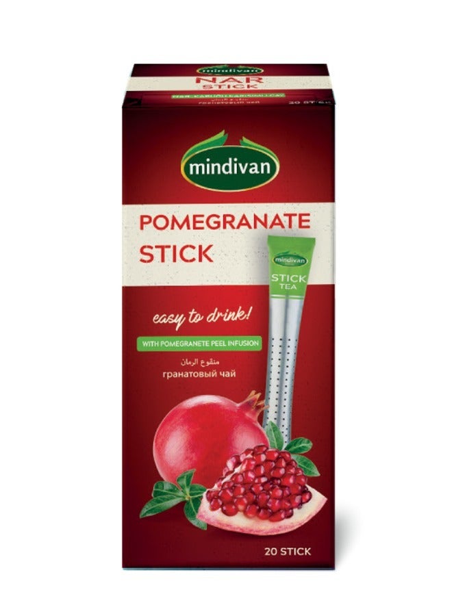mindivan Pomegranate Stick Tea - Image 1