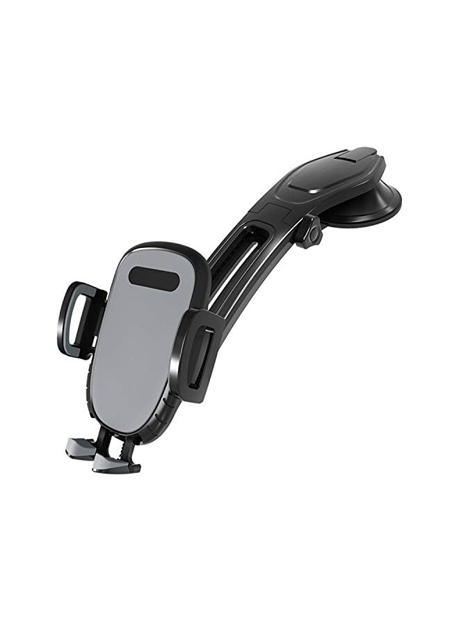 PTZ VISION Phone Holder,Adjustable Curved Arm Dashboard Mount Mobile Suction Cup Holder with Slipper,360 Degree Rotation Windshield Cell Phone Cradle for iPhone 12 Pro Max,iPhone 11 - Image 2