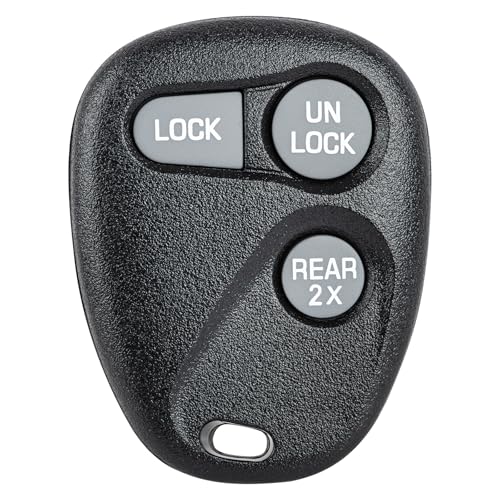 Vurkcy Key Fob Replacement for 1996-2002 Chevy Suburban Tahoe Lumina Camaro Monte Carlo/GMC Yukon Safari/Buick Cadillac Oldsmobile Pontiac Car Keyless Entry Remote Control, AB01502T ABO1502T, 3 Btn - Image 1