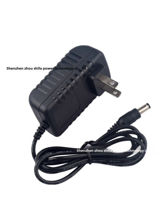 Loquat 12V2A Power AdApter MAssAger LED Light Strip Video Recorder Monitoring Router Switching Power Supply Us Plug-Color:Black-Specifications:12V2A - Image 1