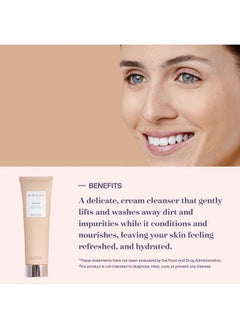monat MONAT Be Gentle Creamy Cleanser -Gentle Facial Cleanser Cleanses Impurities w/out Stripping the Skin. Creamy Face Wash Gentle Cleanser. Face Moisturizer Hydrating Cleanser -Net Wt. 120 ml / 4.0 fl. oz  - Image 3