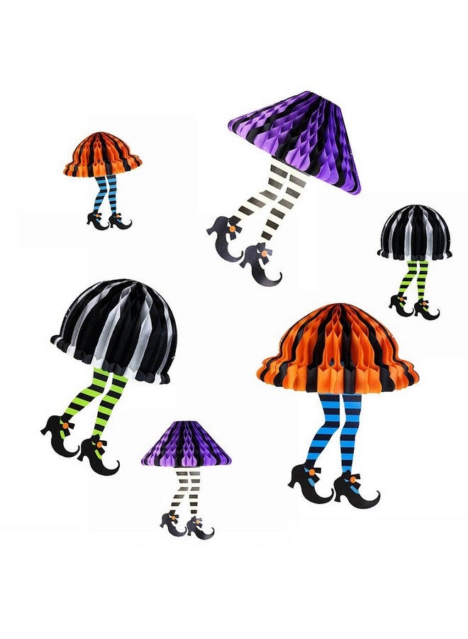 My Party Suppliers My Party Suppliers Whimsical Halloween Wicked Witch Legs Socks Craft (Assorted_1 Pcs)  - Image 4
