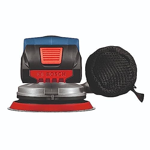 BOSCH بوش GEX18V-5N 18V ساندرا عشوائية بدون فرشاة 5 بوصة (أداة عارية) - Image 3