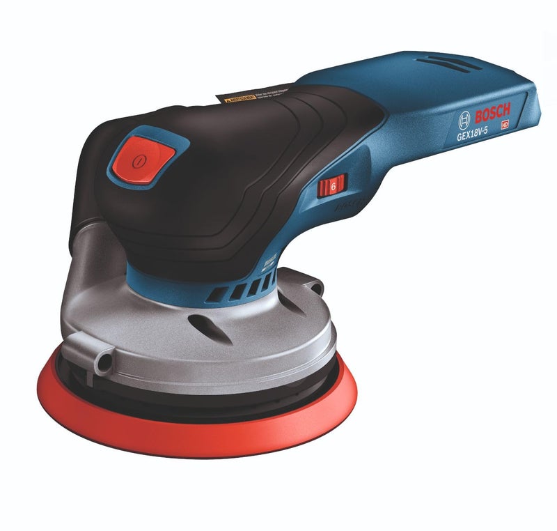BOSCH بوش GEX18V-5N 18V ساندرا عشوائية بدون فرشاة 5 بوصة (أداة عارية) - Image 1