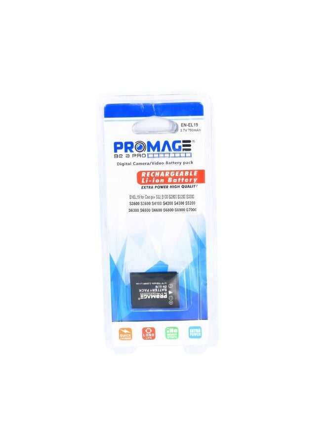 PROMAGE BATTERY FOR NIKON ENEL19 - Image 1