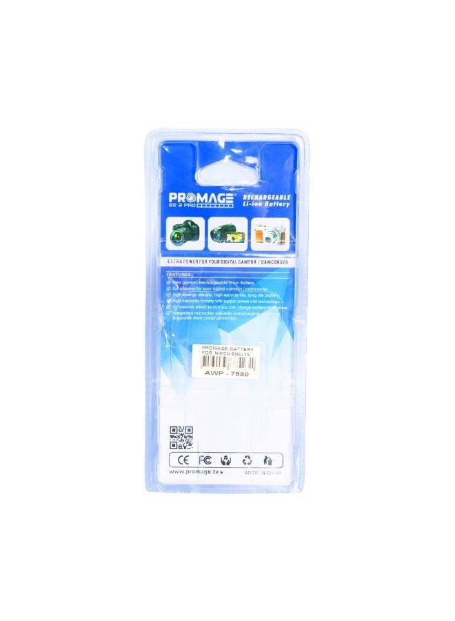 PROMAGE BATTERY FOR NIKON ENEL19 - Image 3