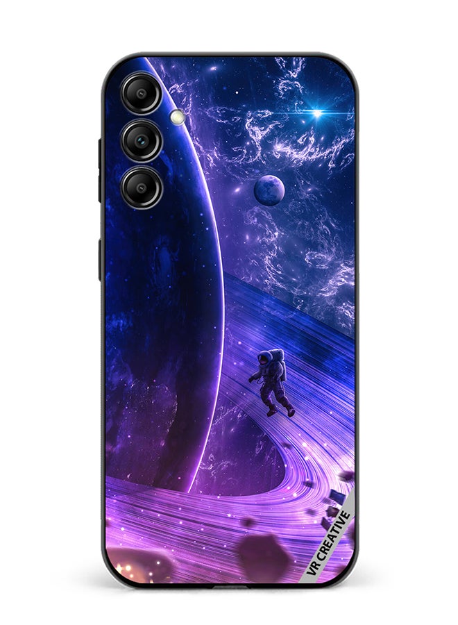 VR CREATIVE Protective Case Cover For Samsung Galaxy A55 Galaxy Space Digital Design Multicolour - Image 1