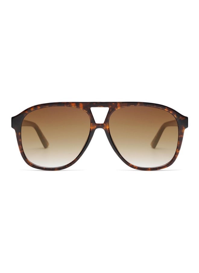 Sojos Retro Large Aviator Sunglasses For Women Men Classic Uv400 Oversized Aviators Sj2315, Brown Tortoise/Gradient Brown  - Image 2