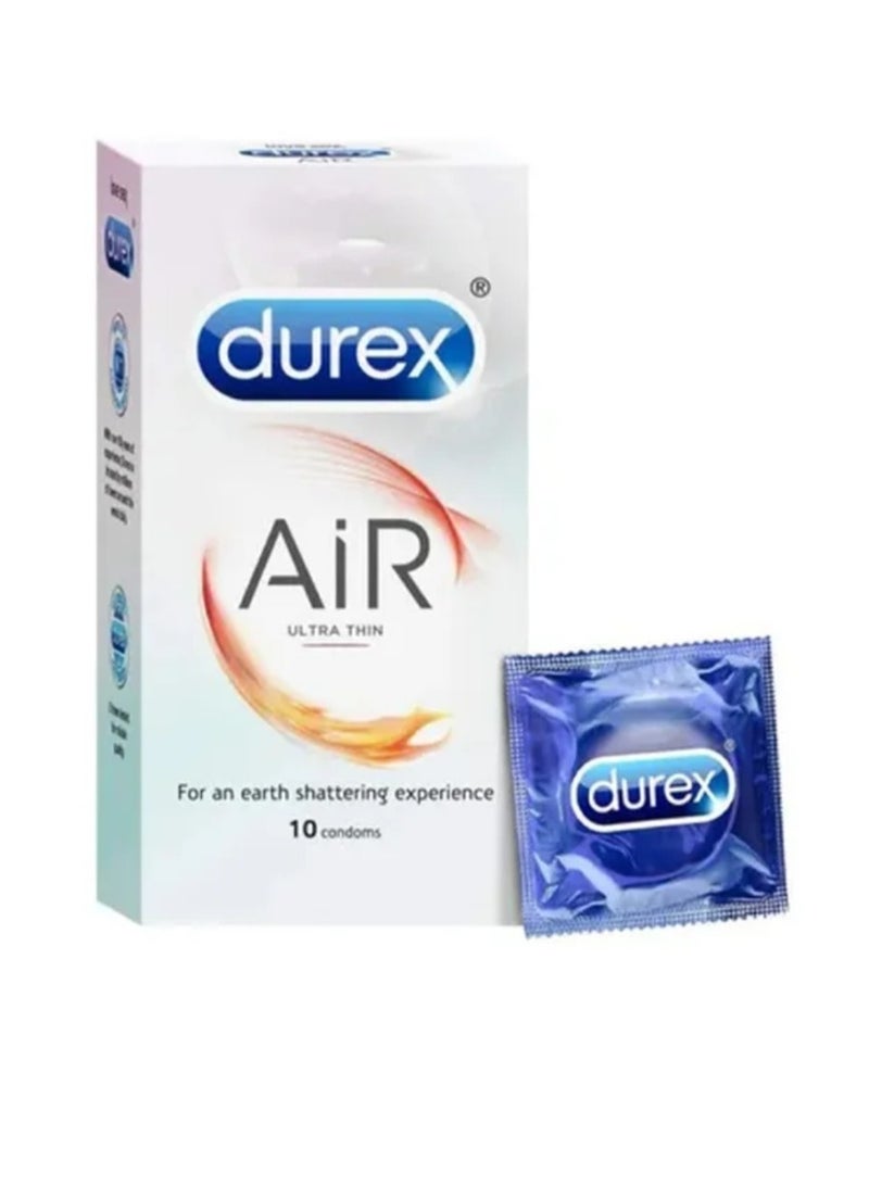 Durex Play 10 Pieces Durex Air Ultra Thin Condoms - Image 1