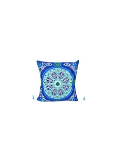 Khayamiya Pillowcase, Size 45×45 cm - Blue - pzsku/Z0C440730E7524874FAADZ/45/_/1738594410/7a60ac30-ca84-4381-85d8-3ed58472953c