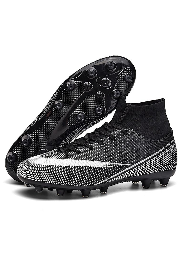 Men's Football Shoes Hard Ground Football Shoes Outdoor and Indoor Professional Youth Boys' Football Shoes Men's and Women's Football Shoes 