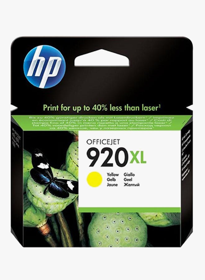 HP خرطوشة الحبر أوفيس جت920XL أصفر - Image 3