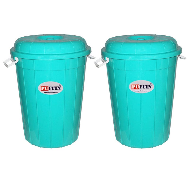 PUFFIN Multipurpose Plastic Storage-Bucket Drum (2, 80 Litre) - Image 3