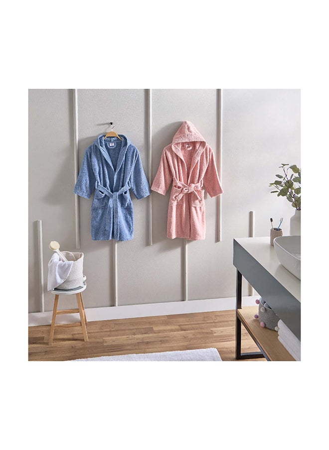 Home Box - Essential Kids' Hooded Bathrobe Extra Large 84 cm - Image 1