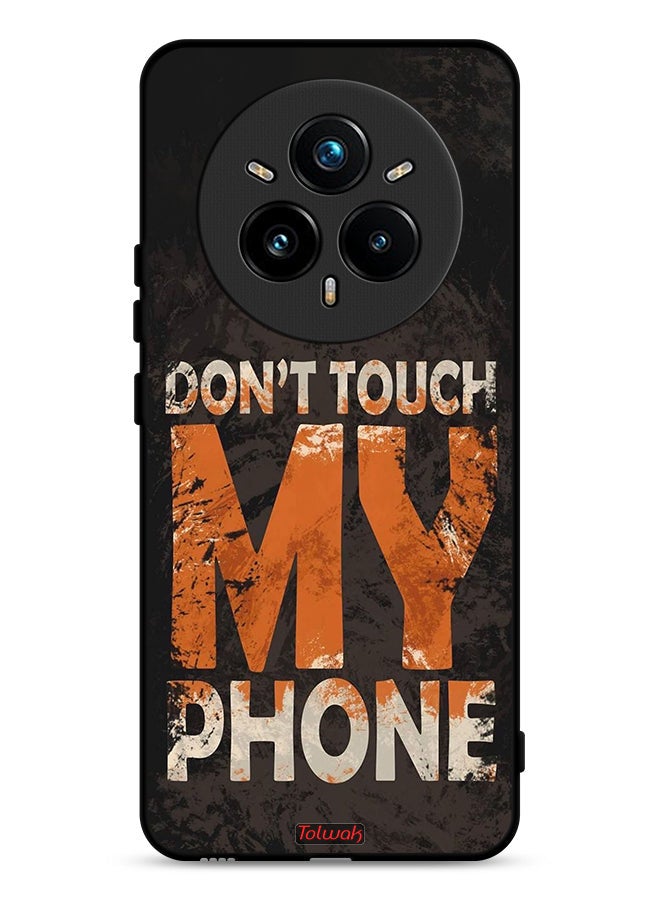 Tolwak Realme 14 Pro Plus 5G Protective Case Cover Do Not Touch My Phone
