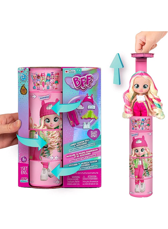 Bff Cry Babies BFF Doll Hanna 8-Inches | Fashion Doll | Collectible Doll | Gift for Kids and Teens - Image 2