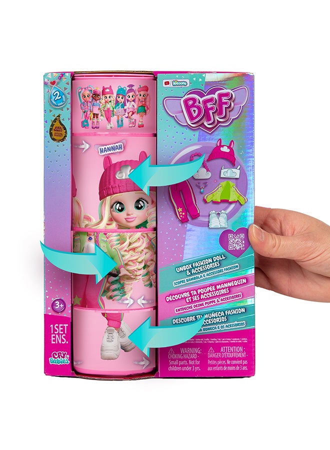 Bff Cry Babies BFF Doll Hanna 8-Inches | Fashion Doll | Collectible Doll | Gift for Kids and Teens - Image 5