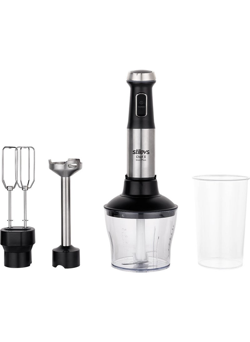 Chef x Plus Hand Blender Set Inox - pzsku/Z0C442E561DCF9AC87A13Z/45/_/1740666278/c4d8091a-eb8c-4a09-8ffc-b8427dbdad59