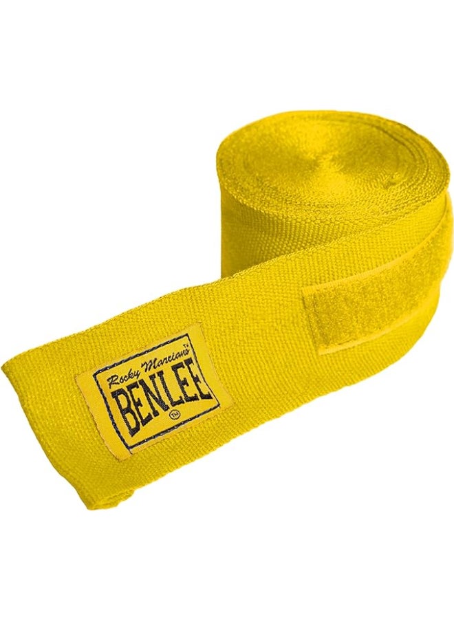 Benlee Handwraps Elastic Yellow 300Cm 195002/4000 @Fs - Image 1