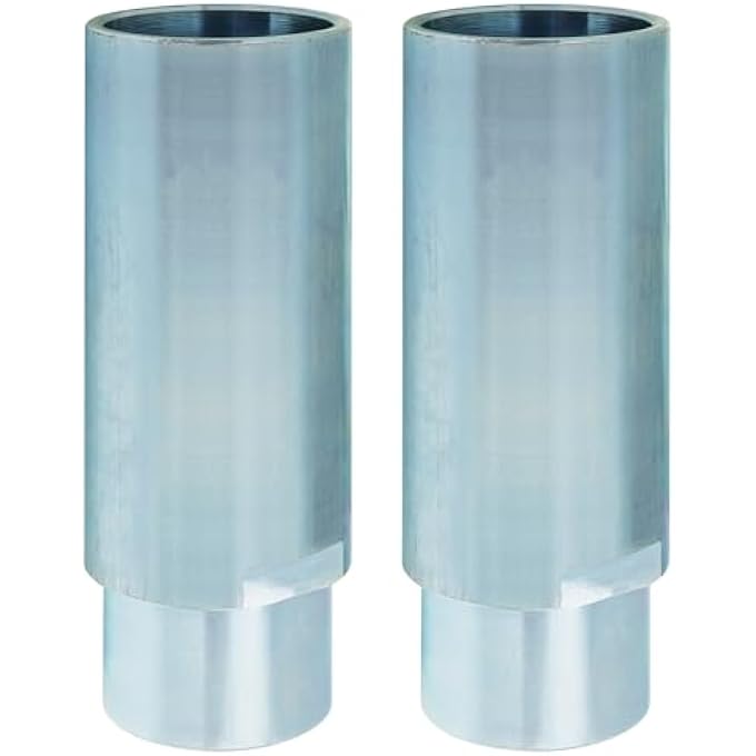 rayihni Two 6" Stack Adapters Fit for 2 Post Car Lift with 60mm ID. Mounting Hole, Compatible with Challenger Two Post Automotive Lifts - Image 1