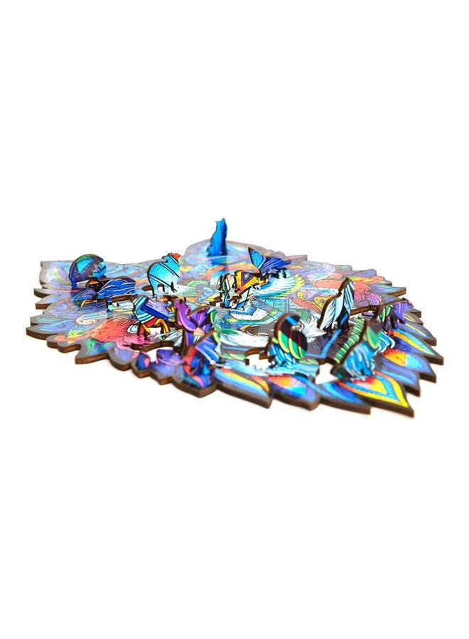 NIBEMINENT 187-Piece Animal Shape Wooden Jigsaw Puzzle - Image 5