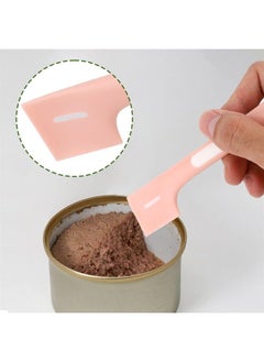 SAVITA 4pcs Pet Food Can Spoon, Silicone Pet Food Can Spoon Practical Mixing Spoons Feeding Cans Canned Food Scoop for Dogs Cats Pets(Pink, Gray)  - Image 1