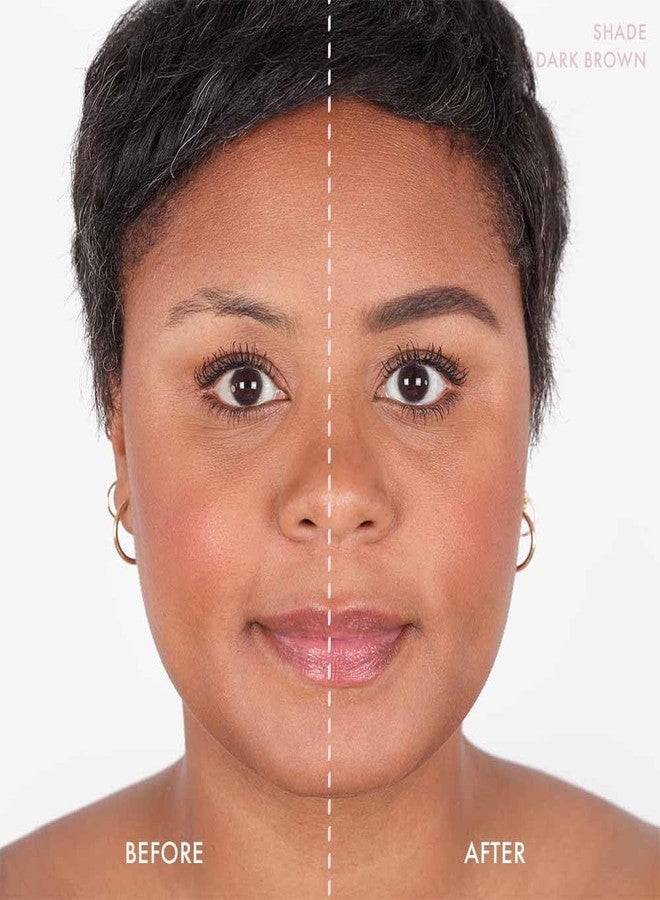 Wander Beauty Upgraded Brow Pencil & Eye Brow Gel - Dark Brown - 2 in 1 Eye Brow Makeup With Castor Oil, Peptides & Panthenol - Two-Sided Brow Filler, Definer, & Lifter for Fuller Brows - 0.05 fl oz - Image 3