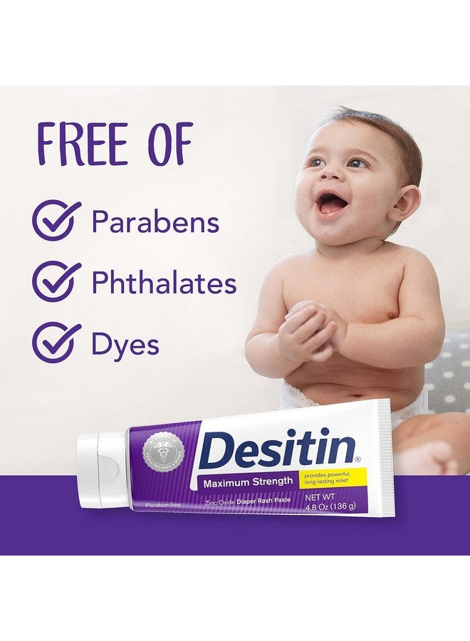 Desitin Diaper Rash Original Ointment 2 Oz (5 Pack) - Image 3