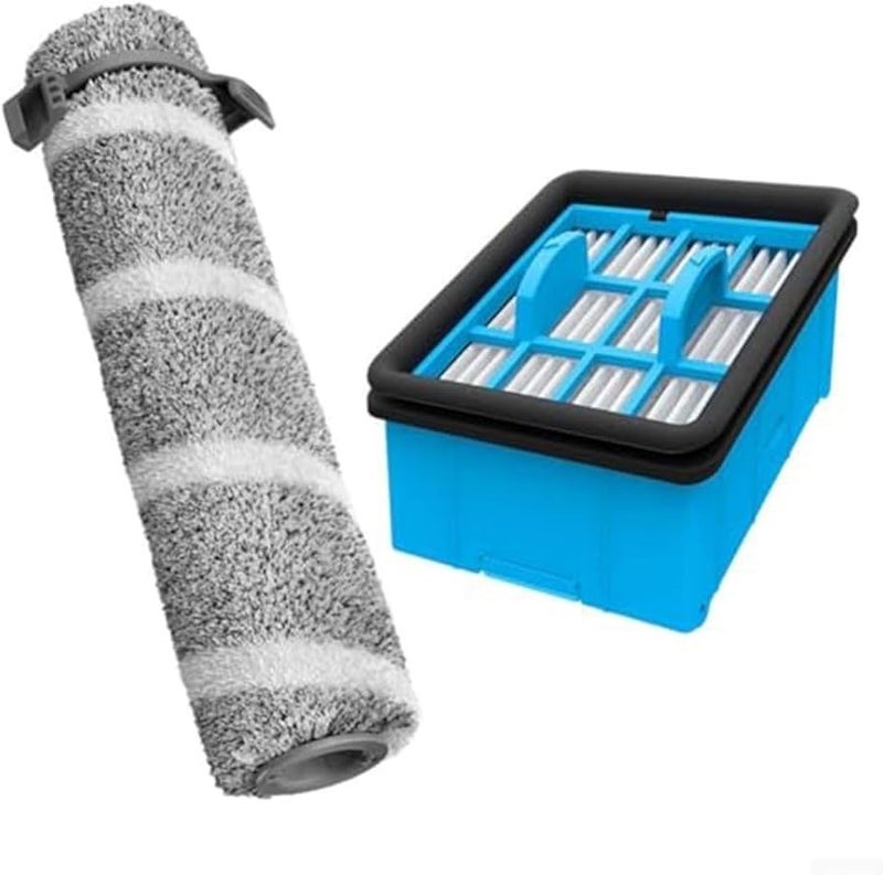 Washable Reusable Brush Roller and Filter Replacement 2 Piece for Bissell CrossWave 4076 3912 3999 4000 - Image 5