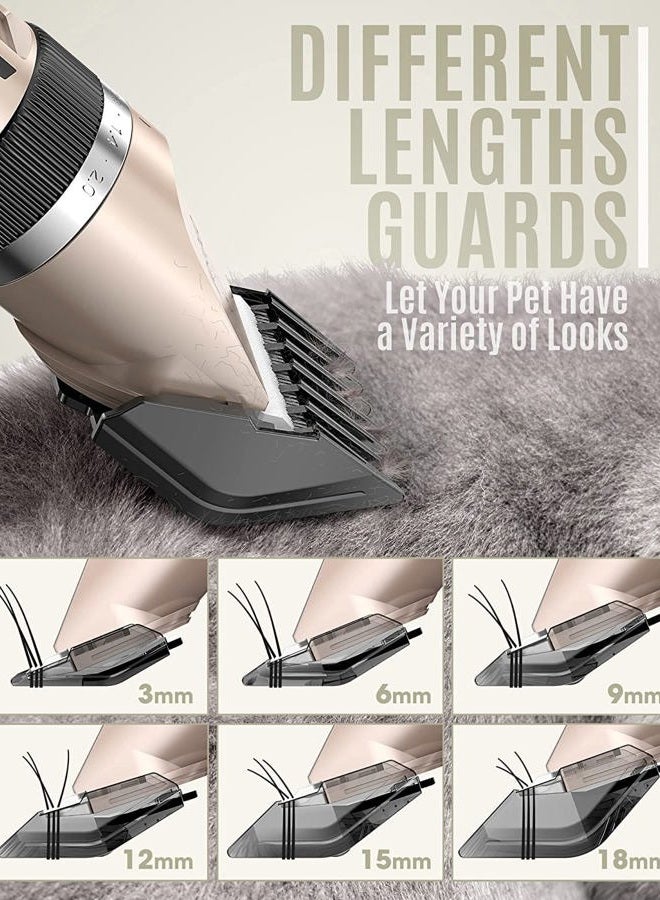 Oneisall Professional Low Noise Dog Clippers for Dogs Grooming Dogs Cats Animals Clippers - Image 5