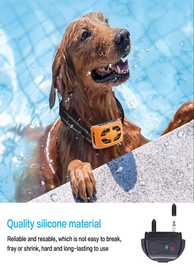 Sliverdew Shock Collar Rubber Tips for Dog,24 Pieces Column Conductive Rubber Sleeve Prong Collar Cover Training Collar Replacement Parts for Dog Shock Collar Prongs or Anti Bark Collars (13 mm) - Image 4