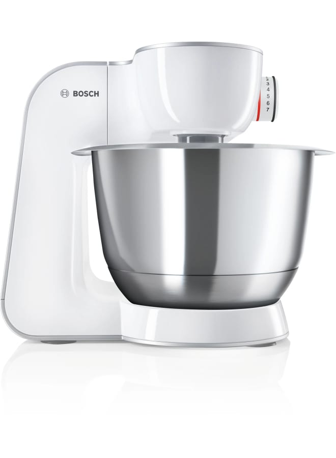 بوش Series 4 Kitchen machine MUM 5 1000 W White, Silver MUM58258 1000 W MUM58258 White - Image 3