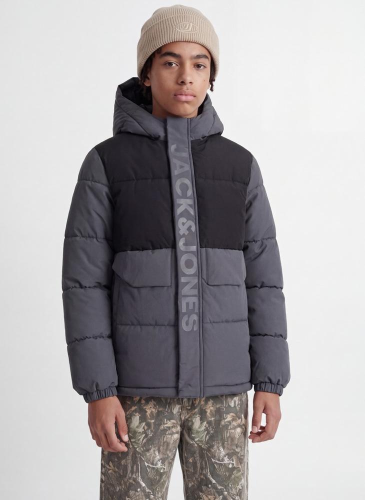 Jack & Jones Junior Youth Speed Puffer Jacket - Image 1