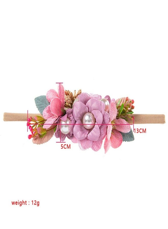 Bow Dream Baby Girls Toddler Tutu Dress Infant Tulle Dress Party Princess Dress with Flower Headband Dusty Rose 0-3 Months - Image 3