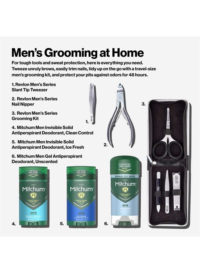 Mitchum Men's Deodorant, Antiperspirant, Triple Odor Defense Gel Stick, 48 Hr Protection, Dermatologist Tested, Alcohol Free, Unscented, 3.4 Oz (Pack of 2) - Image 4