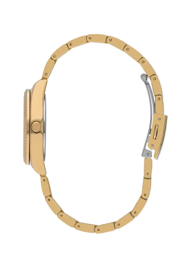 لي كوبر LEE COOPER Women's Analog Silver Dial Watch - LC07868.130