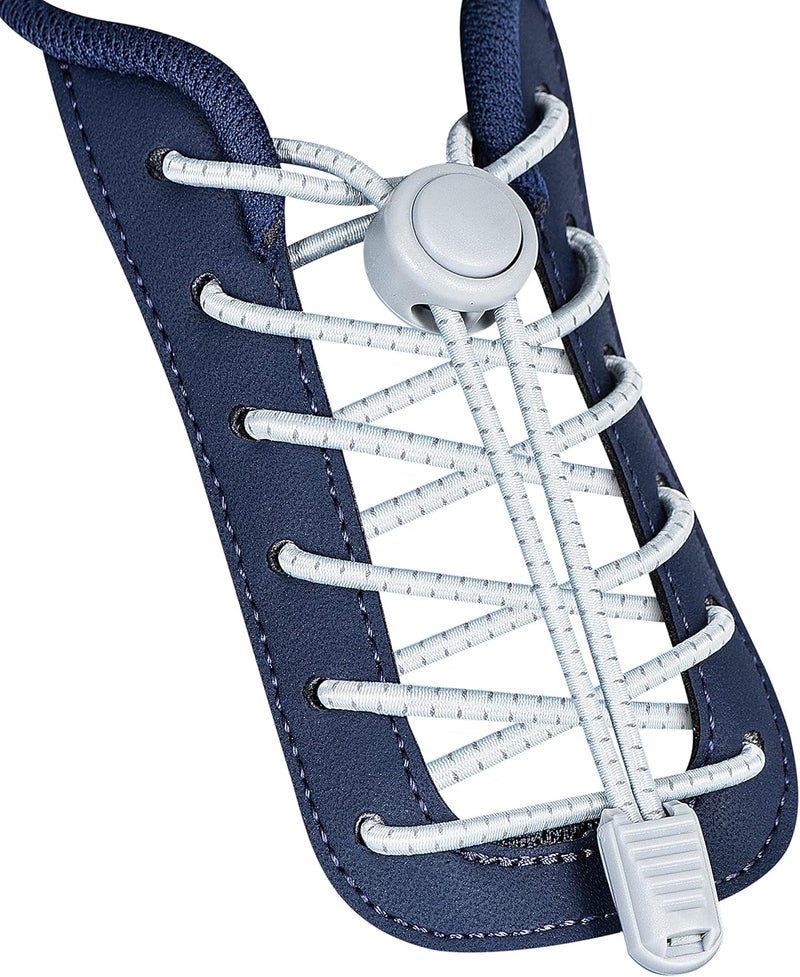 iLiveX No Tie Shoelaces - Elastic Shoe Laces - Lock Shoelaces for Sneakers - One Size Fits All for Adults and Kids - Image 1