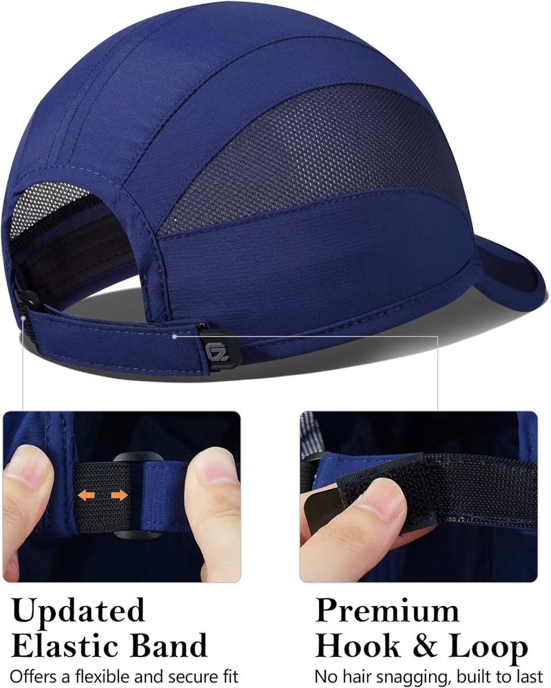 GADIEMKENSD Unstructured Quick Dry Sports Cap Outdoor Sun Protective Unisex - Image 3