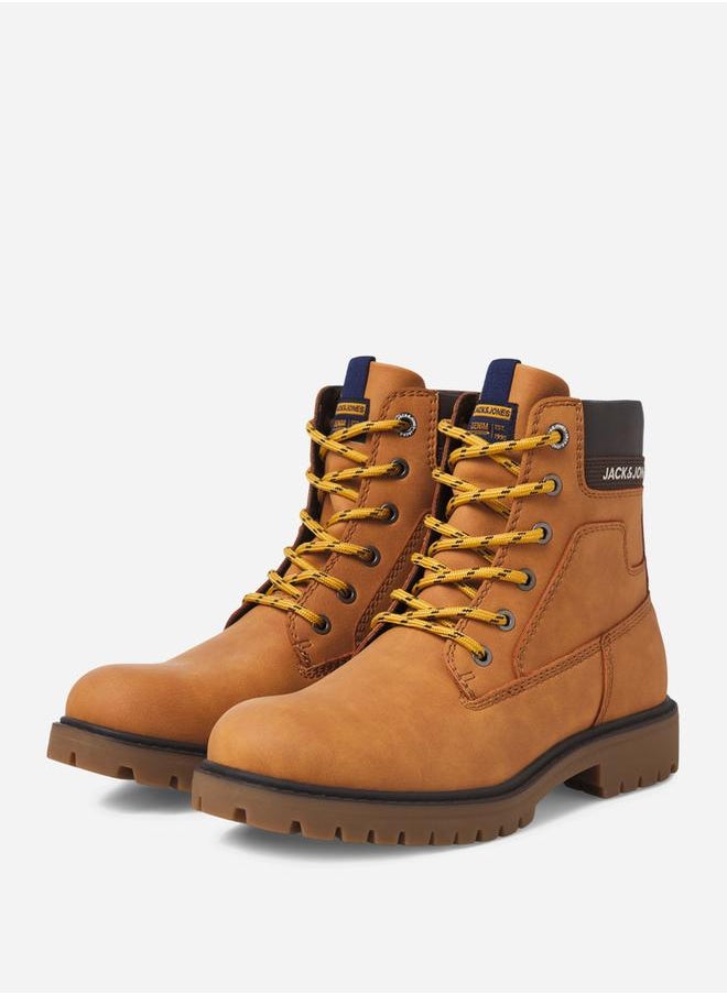 JACK & JONES Panelled Lace Up Boots  - Image 2