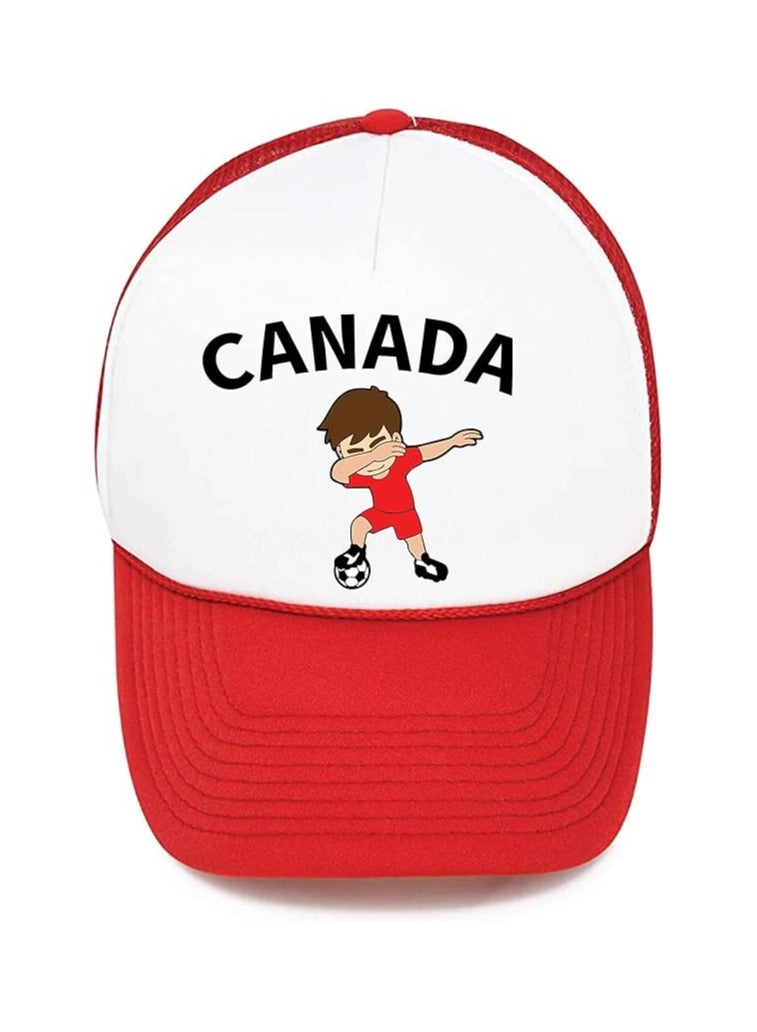 PRINTSHOP4ME Canada Sports Cap With Adjustment Plastic Snap Closure For Men And Women - Image 1