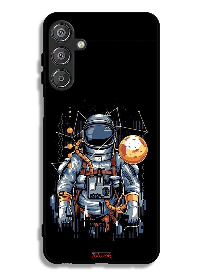 Tolwak Samsung Galaxy M36 Protective Case Cover Astronaut Abstract Art - Image 1