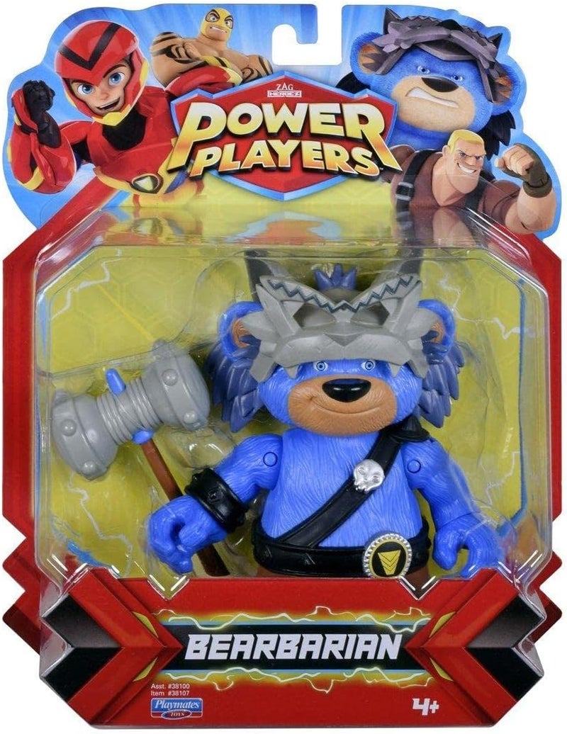 Power Players Bearbarian Action Figure - Image 1