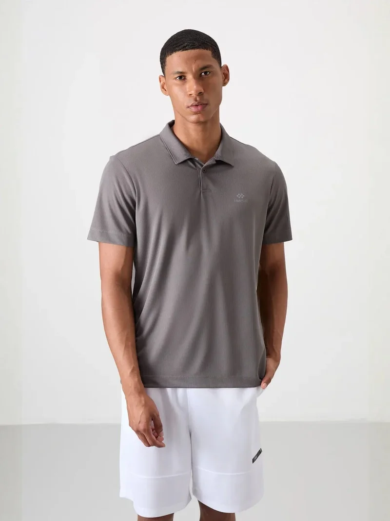 تومي لايف TOMMY Men's Polo Collar Short-Sleeve T-Shirt