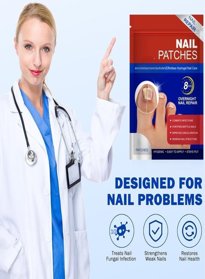 BUZZMEX New Advanced Fungal Nail Patch Treatment - Powerful Antifungal Solution | Targets Nail Fungus at the Root | Easy-to-Use Patch for Toenail & Fingernail | 20 Patches (pack-1) - Image 3