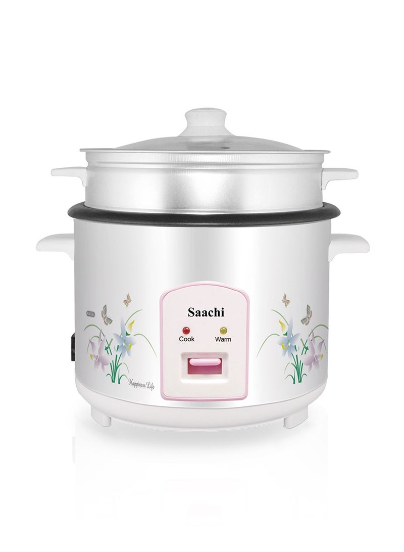 Saaachi 1-Litres Rice Cooker NL-RC-5165-WH  - Image 1