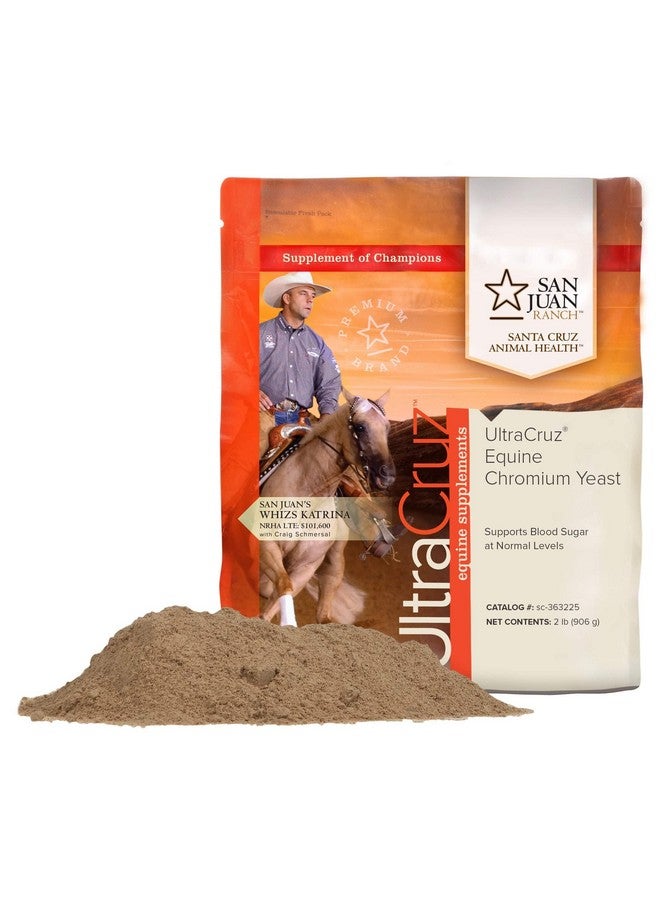 UltraCruz ألترا كروز - مكمل خميرة الكروم للخيول sc-363225، 2 رطل، مسحوق (454 يوم إمداد) - Image 2