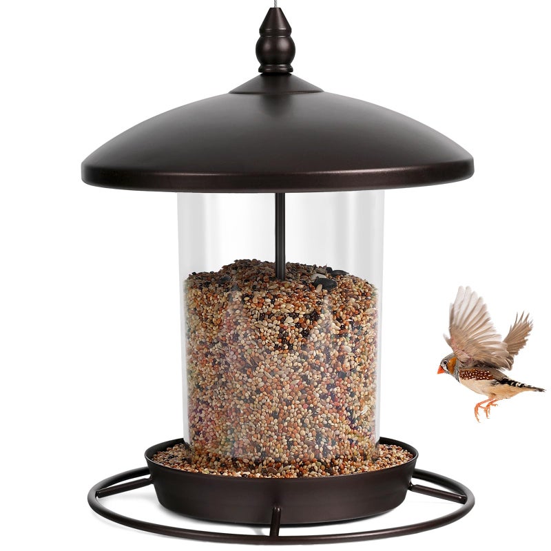 Youvip Metal Roof Bird Feeder - Chew Proof for Outdoor - Image 1