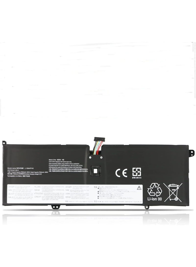 Terabyte L18M4PH0 L18C4PH0 Battery Compatible for Len.ovo Yoga C940-14IIL Series 5B10T11585 5B10T11586 5B10W67374 SB10W67323 SB10W67416 5B10W67180 5B10T11686 7.68V 60Wh 7820mAh 4-Cell - Image 1