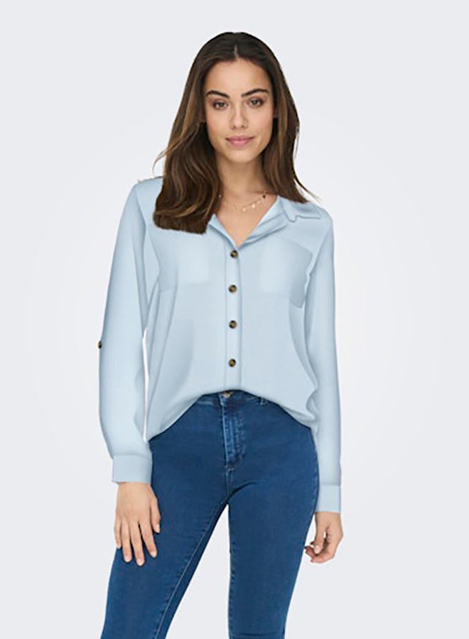 ONLY ONLY Womens Yasmin Shirt Longsleeve Woven  - Image 1