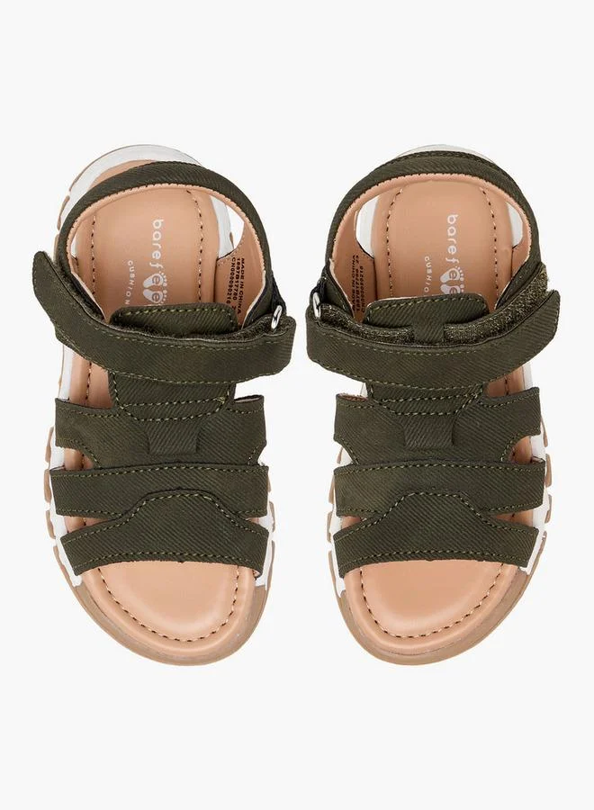 Barefeet Boys Hook and Loop Strap Sandals